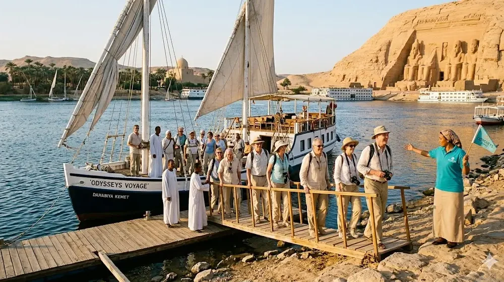Typical Group Size for a Nile River Small Group Tour