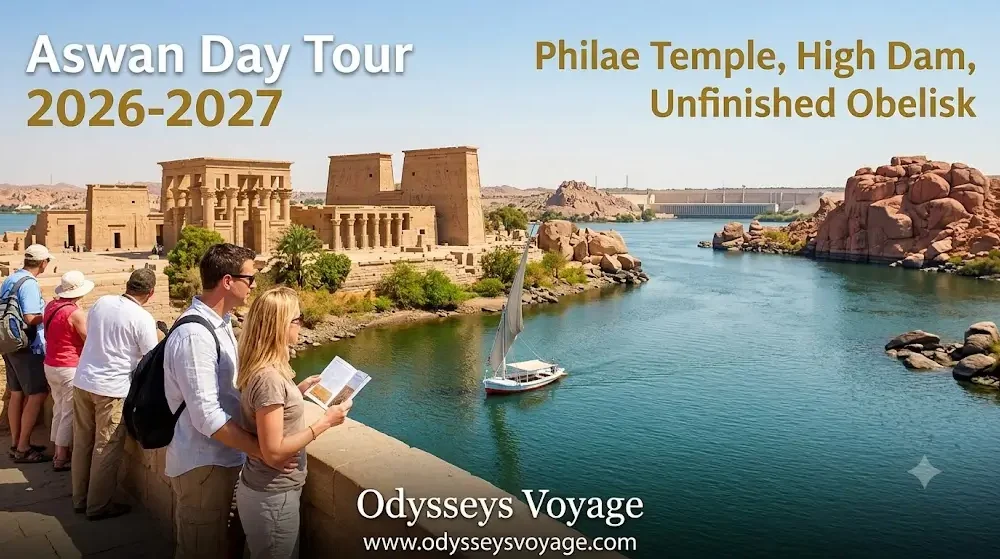 Day Tour in Aswan, Philae Temple, High Dam, Obelisk 2026-2027