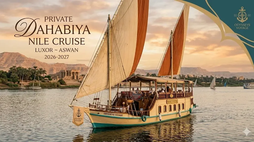 Private Dahabiya Nile Cruise Luxor Aswan