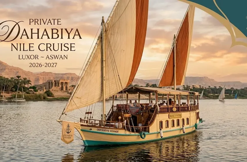 Private Dahabiya Nile Cruise Luxor Aswan