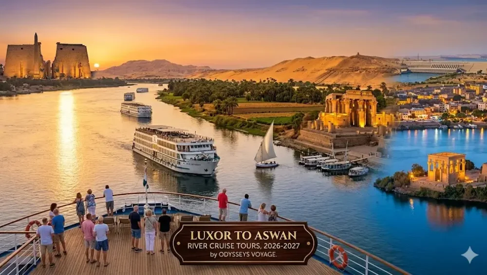 10 Best River Cruise Tours from Luxor to Aswan 2026-2027