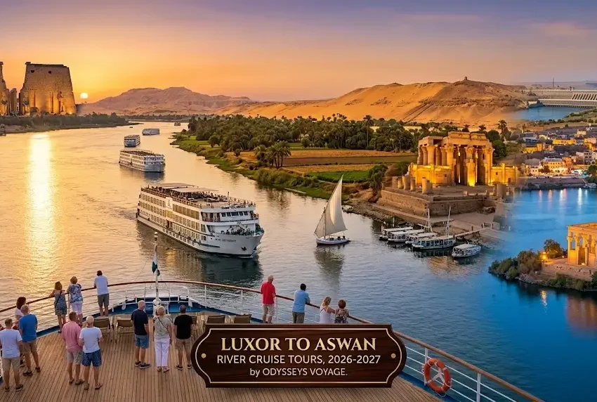 10 Best River Cruise Tours from Luxor to Aswan 2026-2027