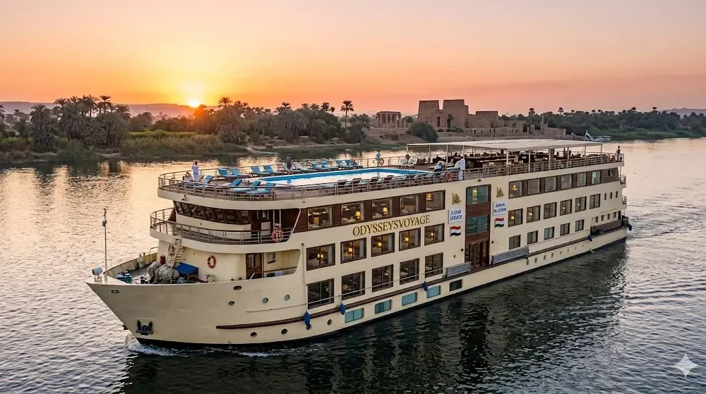 5 STAR Nile Cruise Aswan to Luxor 2026-2027