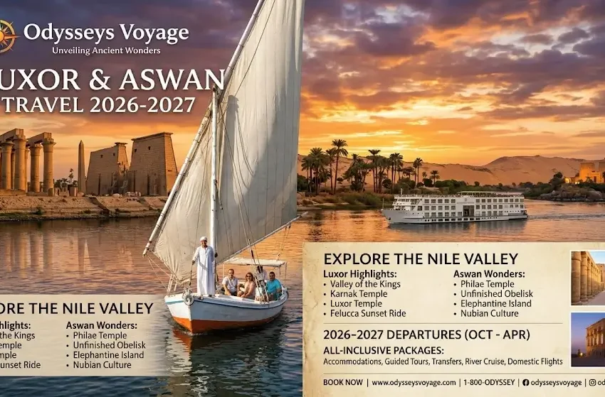 Luxor and Aswan Travel 2026-2027