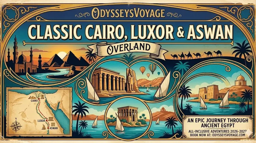 Classic Cairo, Luxor & Aswan overland 2026-2027 Tours