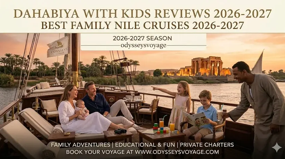 Dahabiya with Kids Reviews 2026-2027: Best Family Nile Cruises