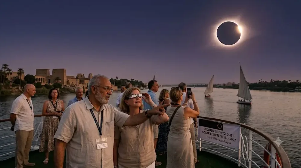 Private Egyptologist Solar Eclipse Cruise 2027 | Odysseys Voyage