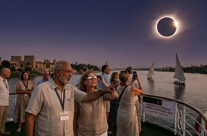 Private Egyptologist Solar Eclipse Cruise 2027 | Odysseys Voyage