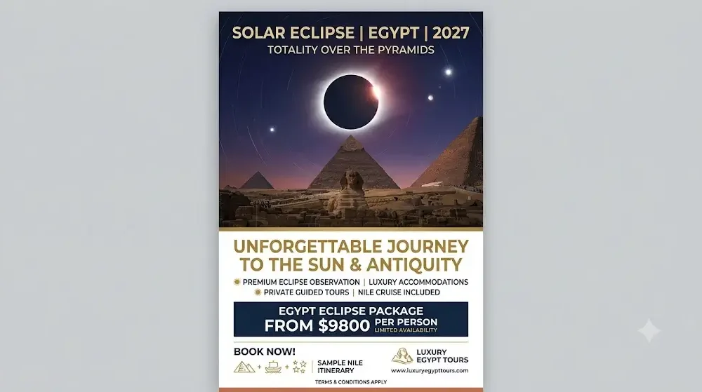 Solar Eclipse Egypt Package from $9800