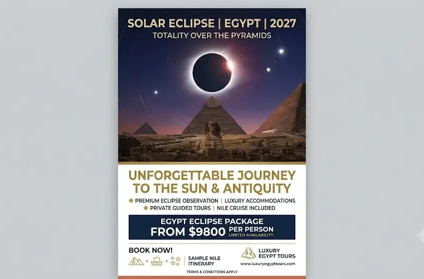 Solar Eclipse Egypt Package from $9800