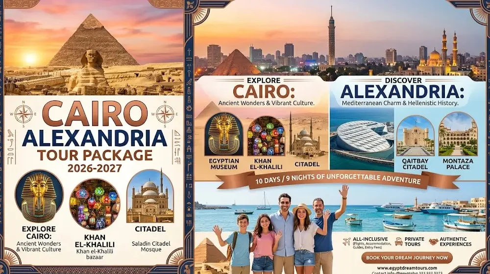 Cairo Alexandria Tour Package 2026-2027