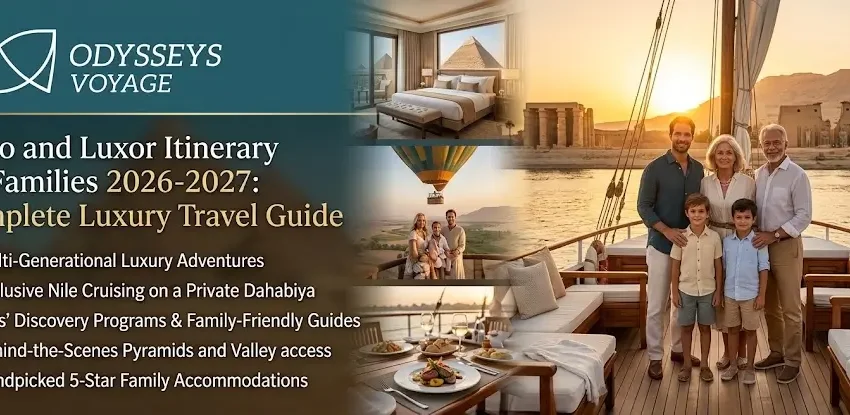 Cairo and Luxor Itinerary for Families 2026-2027: Complete Luxury Travel Guide