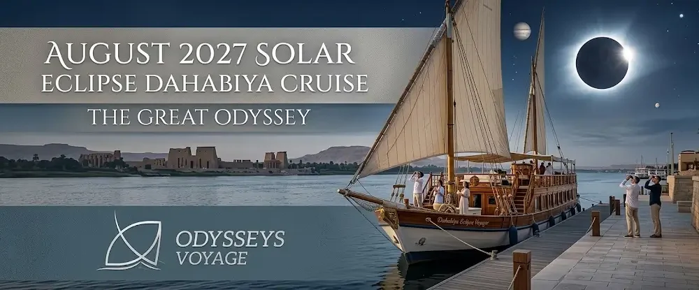 august 2027 solar eclipse dahabiya cruise port