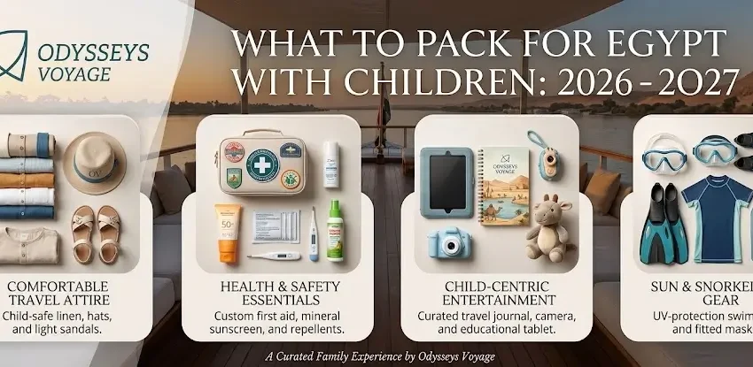 what to pack for Egypt with children 2026-2027