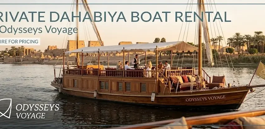 Private Dahabiya Boat Rental Price & Luxury Nile Charter Guide