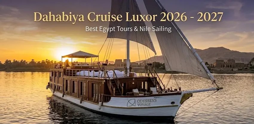 Dahabiya Cruise Luxor 2026 - 2027 | Best Egypt Tours & Nile Sailing