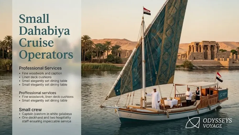 Small Dahabiya Cruise Operators