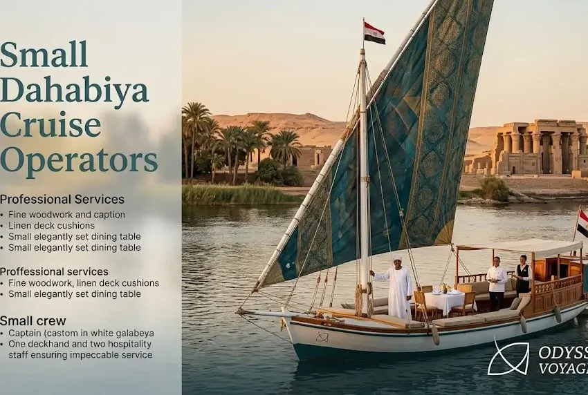 Small Dahabiya Cruise Operators