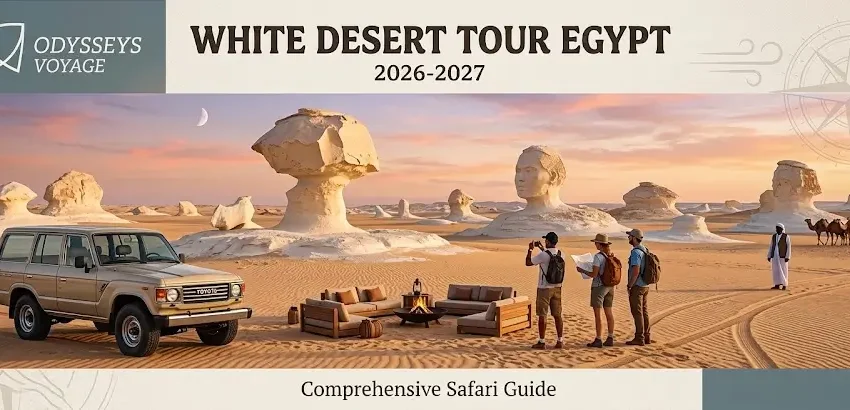 White Desert Tour Egypt 2026- 2027: Comprehensive Safari Guide