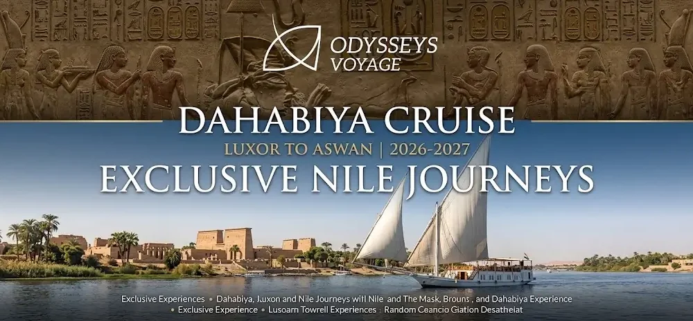 Dahabiya Cruise Luxor to Aswan 2026-2027: Exclusive Nile Journeys