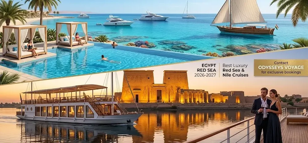 Egypt Red Sea Vacation 2026-2027 | Best Luxury Red Sea & Nile Cruises