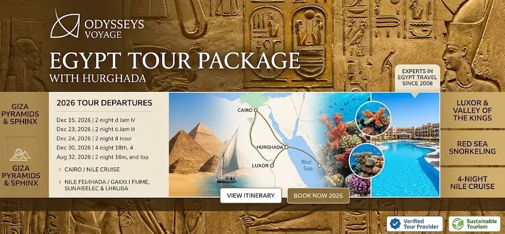 Egypt Tour Package with Hurghada | Top Nile & Red Sea Tours 2026