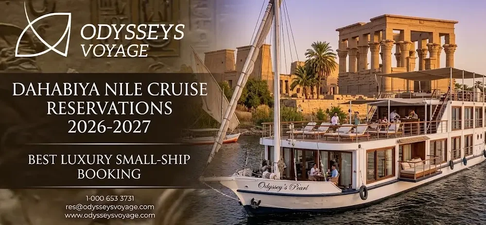 Dahabiya Nile Cruise Reservations 2026-2027 | Best Luxury Small-Ship Booking