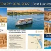 Egypt Itinerary for First Time Visitors 2026-2027 | Best Luxury Tours