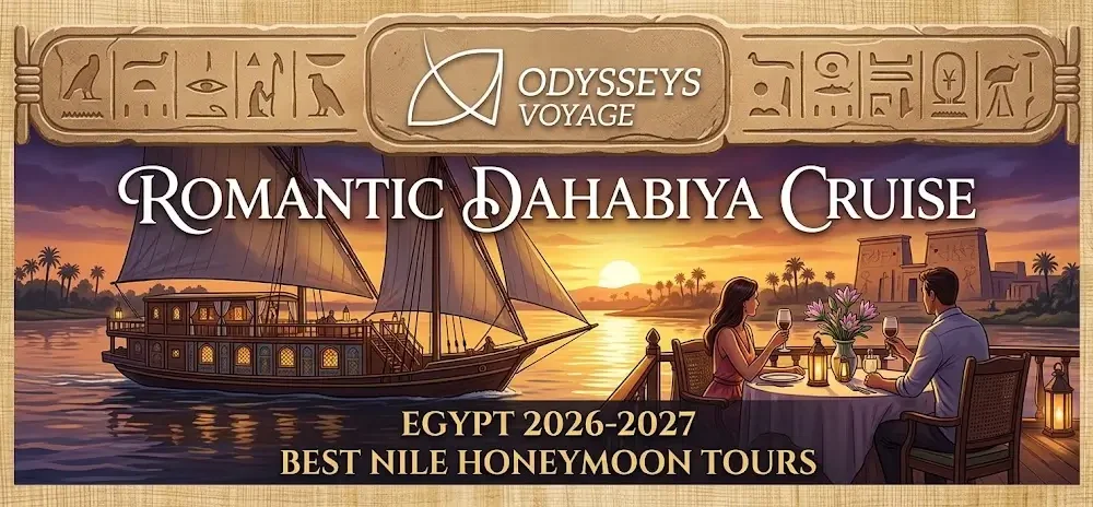 Romantic Dahabiya Cruise Egypt 2026-2027 | Best Nile Honeymoon Tours