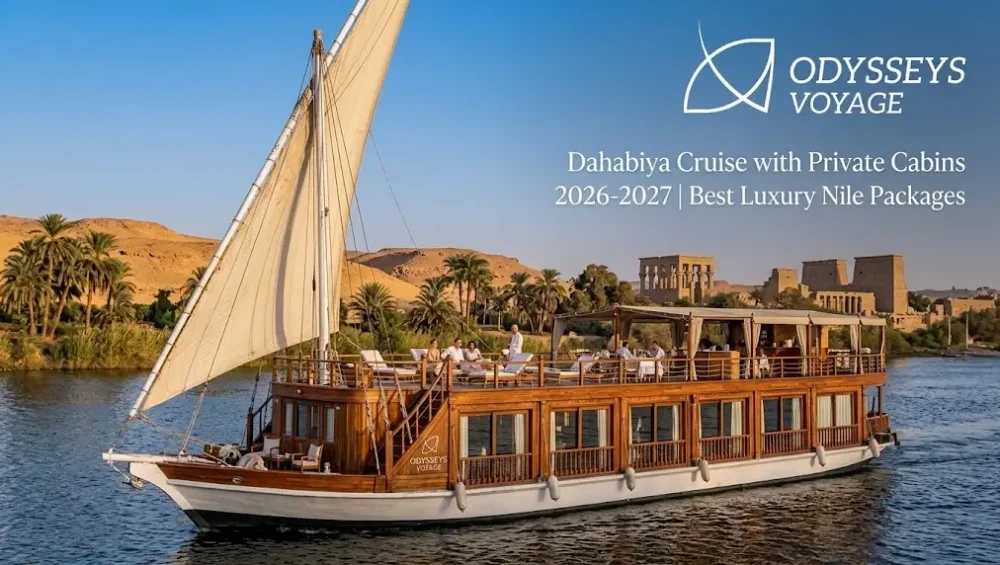 Dahabiya Cruise with Private Cabins 2026-2027 | Best Luxury Nile Packages