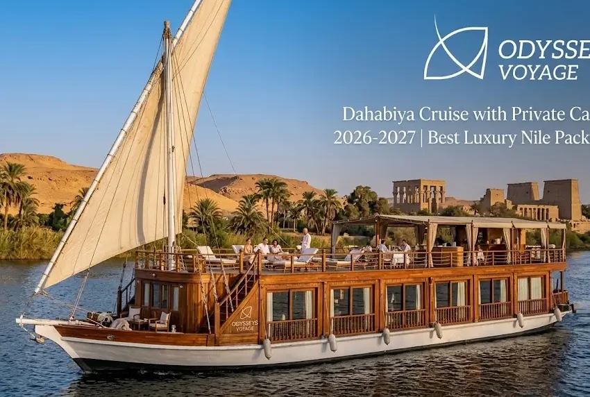 Dahabiya Cruise with Private Cabins 2026-2027 | Best Luxury Nile Packages