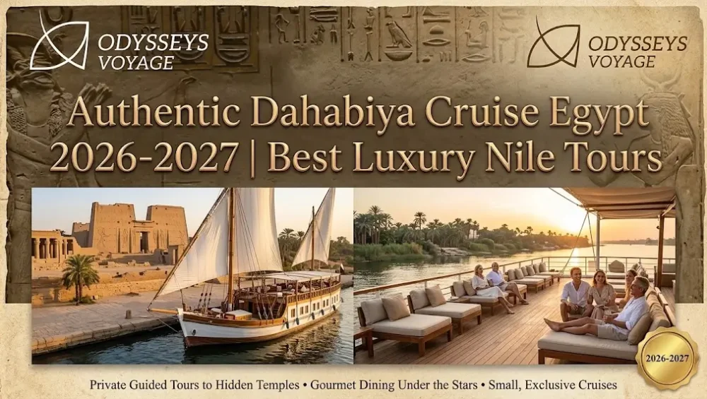 Authentic Dahabiya Cruise Egypt 2026-2027 | Best Luxury Nile Tours