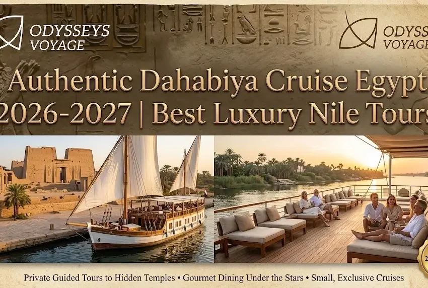 Authentic Dahabiya Cruise Egypt 2026-2027 | Best Luxury Nile Tours