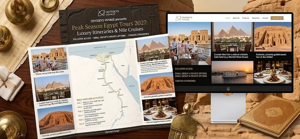 Peak Season Egypt Tours 2027: Luxury Itineraries & Nile Cruises