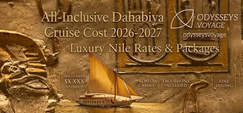 All-Inclusive Dahabiya Cruise Cost 2026-2027: Luxury Nile Rates & Packages