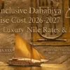 All-Inclusive Dahabiya Cruise Cost 2026-2027: Luxury Nile Rates & Packages