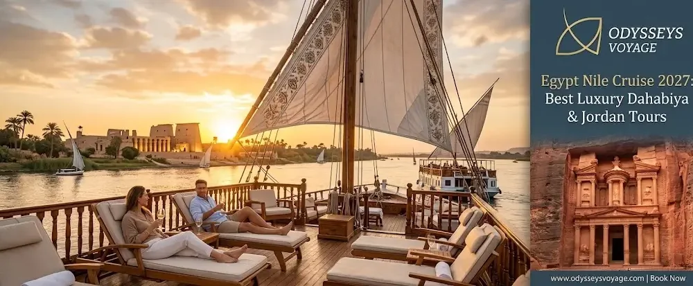 Egypt Nile Cruise 2027 : Best Luxury Dahabiya & Jordan Tours
