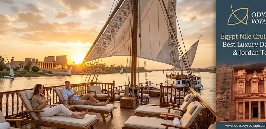 Egypt Nile Cruise 2027 : Best Luxury Dahabiya & Jordan Tours