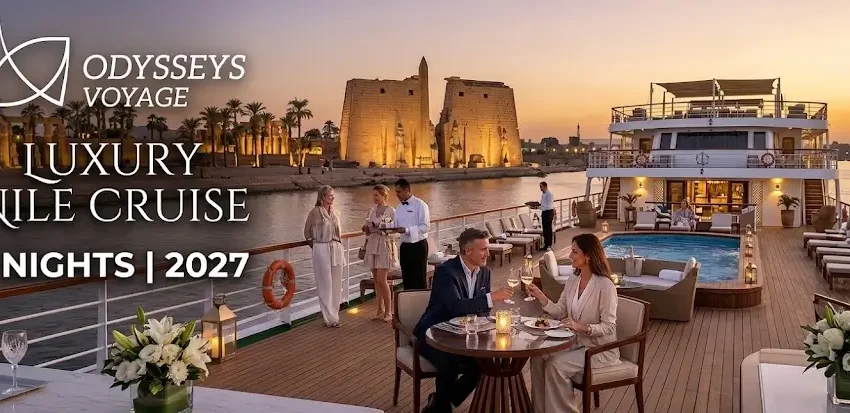 luxury Nile cruise 3 nights 2027