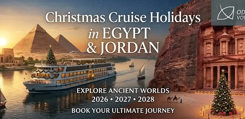 Christmas Cruise Holidays in Egypt & Jordan 2026-2027-2028