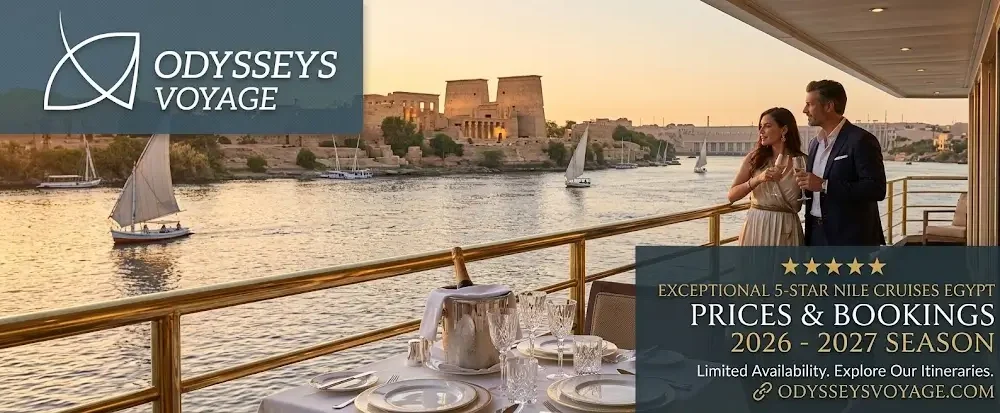 5 Star Nile Cruise Egypt Prices 2026-2027