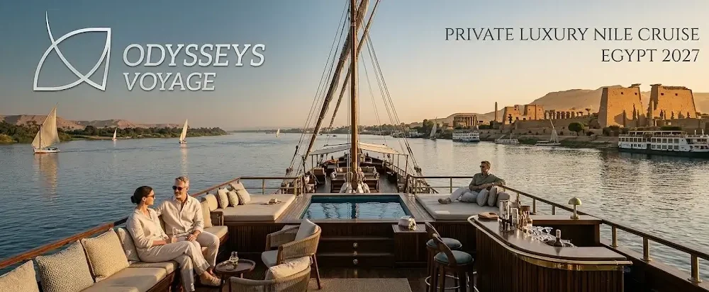 private luxury Nile cruise Egypt 2027