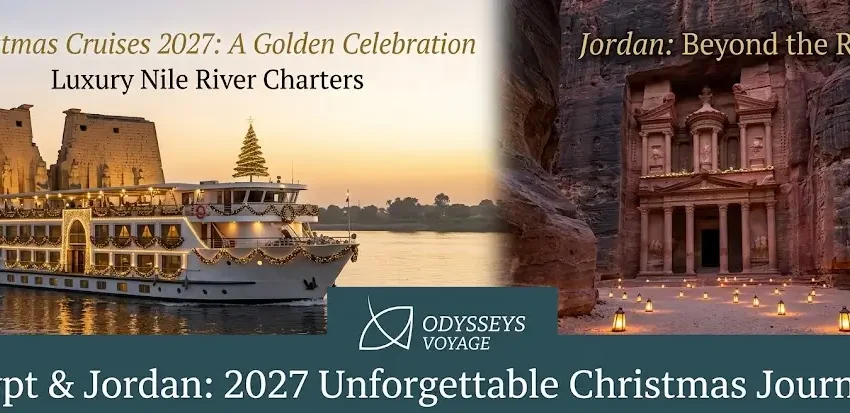 Christmas Cruises 2027: Luxury Egypt & Jordan Nile River Charters