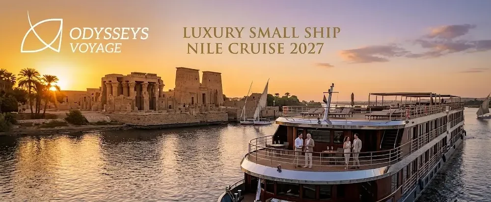 Luxury Small Ship Nile Cruise 2027