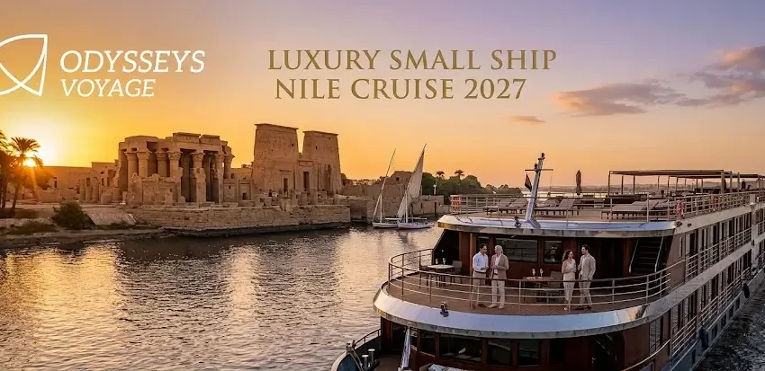Luxury Small Ship Nile Cruise 2027